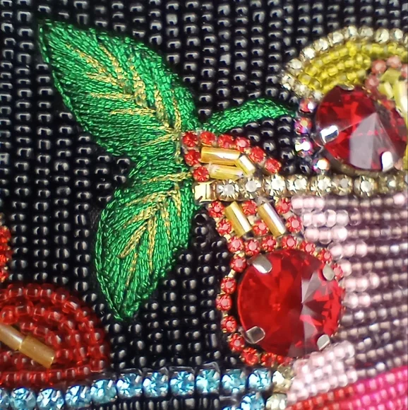 Mary Frances Drinks on Me Beaded Cocktail Bag - Picture 7 of 16